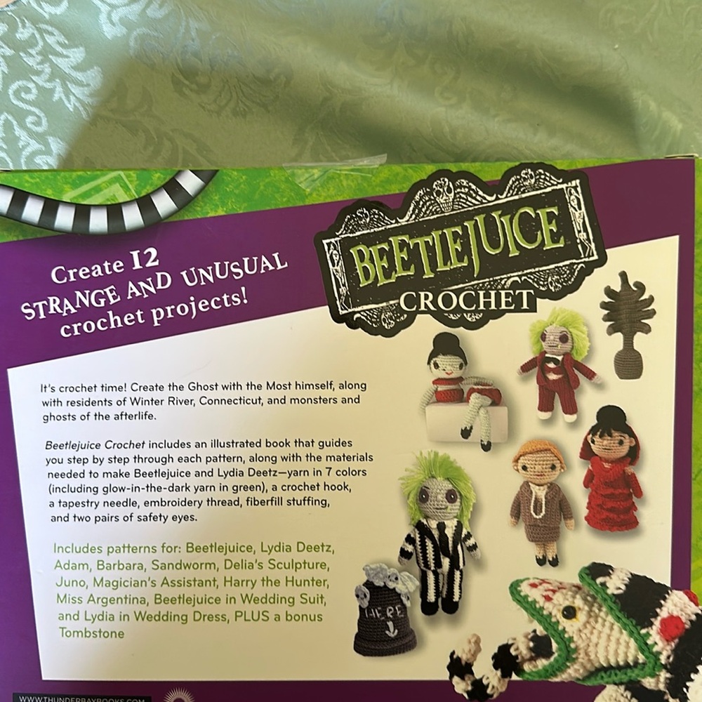 New The Beetlejuice Crochet Kit (X) - Picture 2 of 5